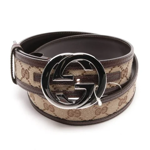 Brown Leather Gucci Belt