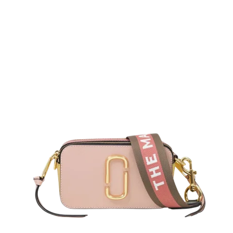 Pink Leather Marc Jacobs Shoulder Bag
