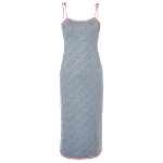 Grey Knit Fendi Dress