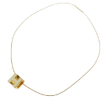 Gold Metal Hermès Necklace