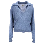 Blue Cashmere Khaite Sweater