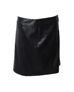 Black Polyester Hugo Boss Skirt