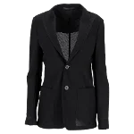 Black Mesh Armani Blazer