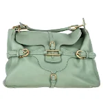 Green Leather Jimmy Choo Handbag