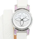 White Glass Louis Vuitton Watch