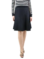 Black Wool Louis Vuitton Skirt
