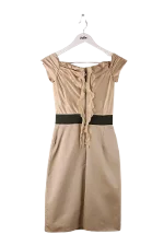 Beige Wool Dolce & Gabbana Dress