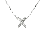 Silver White Gold Chaumet Necklace