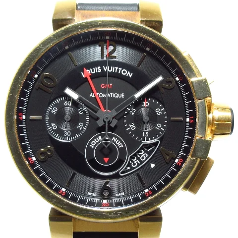 Gold Stainless Steel Louis Vuitton Watch