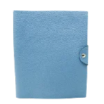 Blue Leather Hermès Agenda Cover