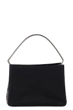Black Fabric Prada Handbag
