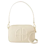 Beige Leather Anine Bing Handbag