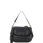 Black Leather Michael Kors Handbag