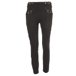 Black Fabric Versace Jeans Couture Pants