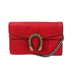 Red Leather Gucci Dionysus