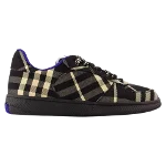 Black Plastic Burberry Sneakers