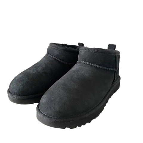 Black Suede UGG Boots