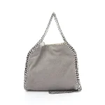 Grey Leather Stella McCartney Falabella