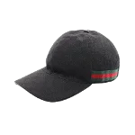 Black Canvas Gucci Hat