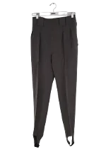 Grey Wool Alaïa Pants