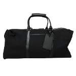 Black Canvas Coach Travel Bag