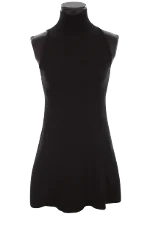 Black Viscose Courrèges Dress