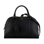 Black Leather Yves Saint Laurent Handbag