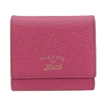 Pink Leather Gucci Wallet