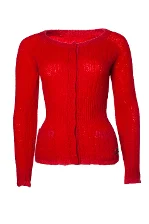 Red Wool Moncler Sweater