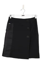 Black Fabric Kenzo Skirt