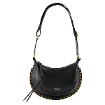 Black Leather Isabel Marant Handbag