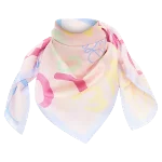 Pink Cotton Loewe Scarf