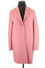 Pink Wool Harris Wharf London Coat