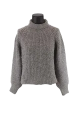 Grey Wool Anine Bing Sweater