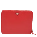 Red Fabric Prada Case