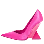 Pink Satin The Attico Heels