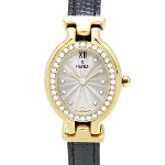 Gold Metal Fendi Watch