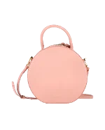 Pink Leather Mansur Gavriel Handbag