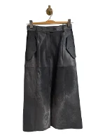 Grey Pony hair Nina Ricci Skirt