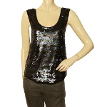 Black Polyester Sonia Rykiel Vest