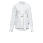 White Cotton Celine Shirt