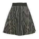 Black Cotton Alice + Olivia Skirt