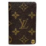 Brown Canvas Louis Vuitton Case