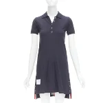 Navy Cotton Thom Browne Dress