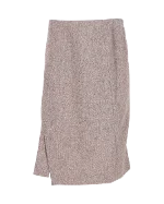 Beige Wool Jil Sander Skirt