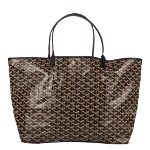 Black Canvas Goyard Handbag