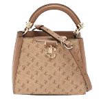 Brown Leather Jimmy Choo Handbag