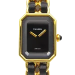 Black Metal Chanel Watch