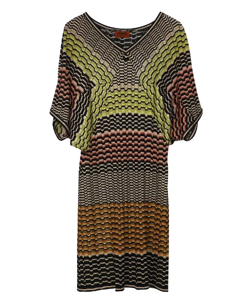 Multicolor Wool Missoni Dress