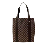 Brown Canvas Louis Vuitton Beaubourg